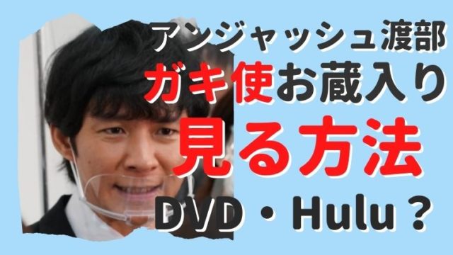 ガキ使 渡部の出演シーンを見る方法 Dvdやhulu お蔵入りだけど見たい 思い立ったが吉日